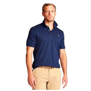 Polo Ralph Lauren Classic Fit Short Sleeve Polo Navy Heather Sz XL